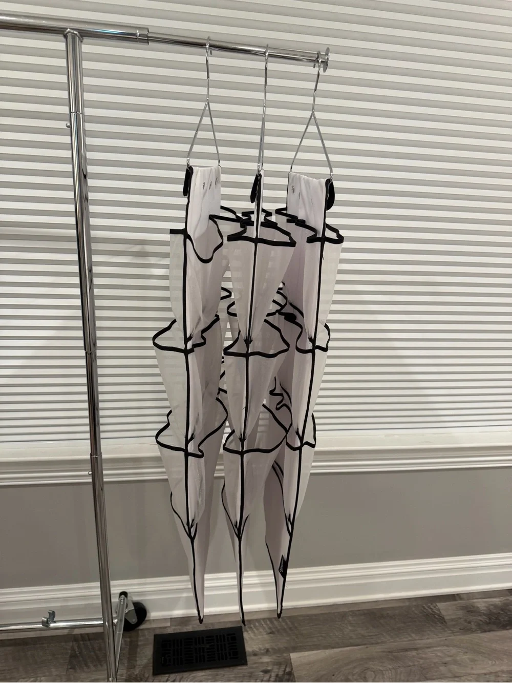 Set of 3 Hanging Organizers | Clear Closet Storage | Heavy Duty